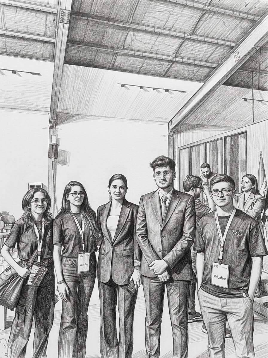 NextStep exhibition team